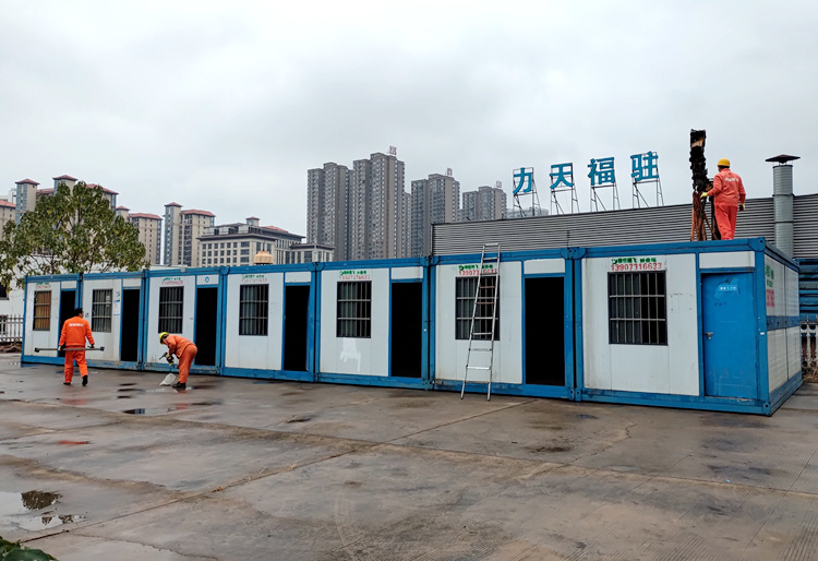 长沙雨花区住人折叠集装箱活动房出租