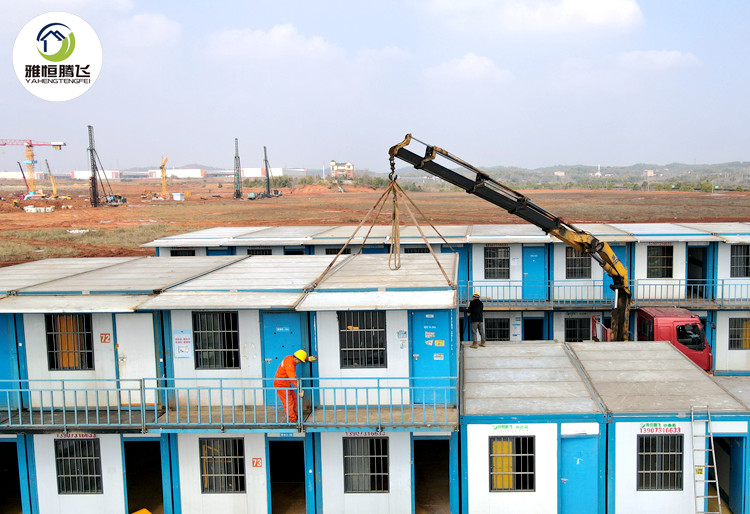 折叠集装箱房出租案例